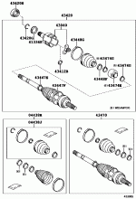 FRONT DRIVE SHAFT 2